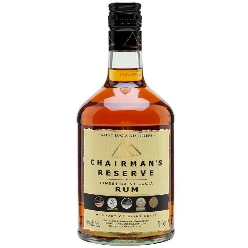 st. lucia distillers st. lucia distillers rum chairman's reserve 70 cl